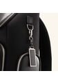 Morral Con Tapa Cano Negro Platinum Morral Con Tapa Cano Negro Platinum de Mario Hernández