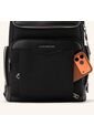 Morral Con Tapa Cano Negro Platinum Morral Con Tapa Cano Negro Platinum de Mario Hernández