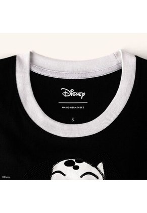 Camiseta Lucky Negro Dálmatas Camiseta Lucky Negro Dálmatas Talla L