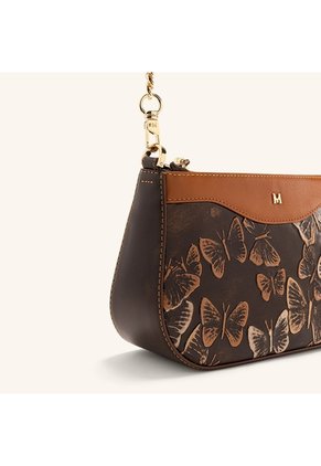 Manos Libres Pouch Bluma Lt Capuchino Mariposas