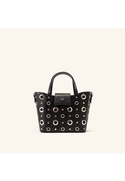 Tote Alas Mini Negro Níquel Alma Tote Alas Mini Negro Níquel Alma