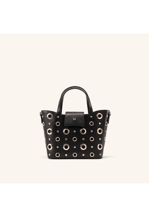 Tote Alas Mini Negro Níquel Alma Tote Alas Mini Negro Níquel Alma