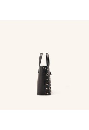 Tote Alas Mini Negro Níquel Alma Tote Alas Mini Negro Níquel Alma