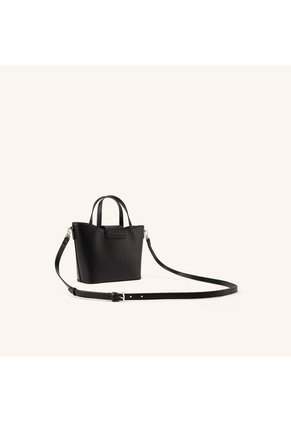 Tote Alas Mini Negro Níquel Alma Tote Alas Mini Negro Níquel Alma