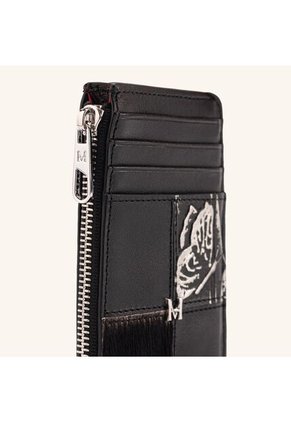 Tarjetero 8 Tarjetas Con Zip Platino Mixtura Tarjetero 8 Tarjetas Con Zip Platino Mixtura