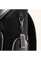 Morral Con Tapa Cano Negro Platinum Morral Con Tapa Cano Negro Platinum de Mario Hernández