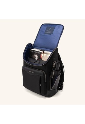 Morral Con Tapa Cano Negro Platinum Morral Con Tapa Cano Negro Platinum