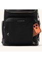 Morral Con Tapa Cano Negro Platinum Morral Con Tapa Cano Negro Platinum de Mario Hernández