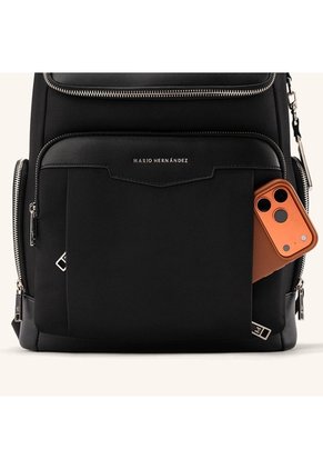 Morral Con Tapa Cano Negro Platinum Morral Con Tapa Cano Negro Platinum