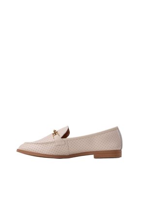 Mocasín Loafer Gracia Beige Julia Mocasín Loafer Gracia Beige Julia Talla 37