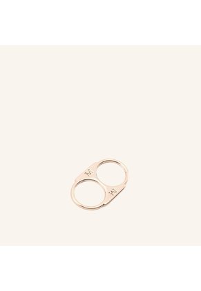 Anillo Para Foulard Monograma Oro Claro