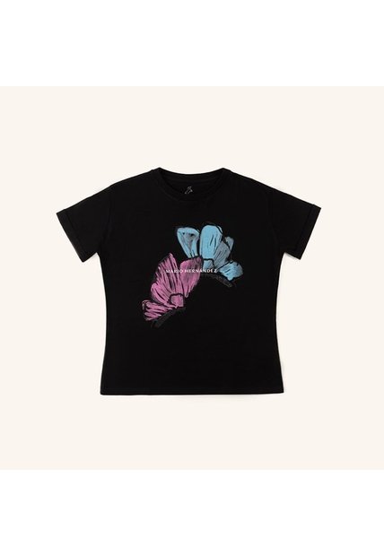Camiseta Alma Negro Tierra Arriba