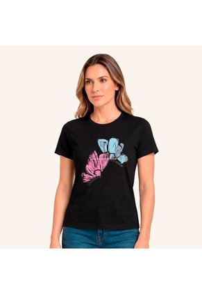 Camiseta Alma Negro Tierra Arriba