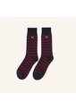 Medias Vega Esencial Azul Rojo MH Socks de Mario Hernández