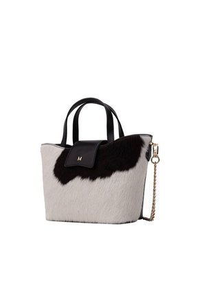 Tote Alas Mini Vaca Negro Jungla Tote Alas Mini Vaca Negro Jungla