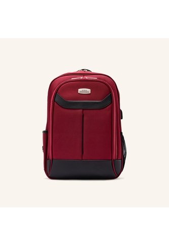 Morral Cuadrado Dos Cremalleras Rojo Urban Mario Hernández