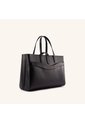 Bolso De Mano Aura Negro Niquel Ala de Mario Hernández