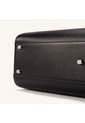 Bolso De Mano Aura Negro Niquel Ala de Mario Hernández