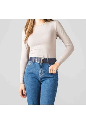 Cinturón Casual Monarca Negro Azul Cinturón Casual Monarca Negro Azul Talla Xs