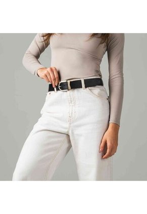 Cinturón Casual Monarca Negro Azul Cinturón Casual Monarca Negro Azul Talla Xs