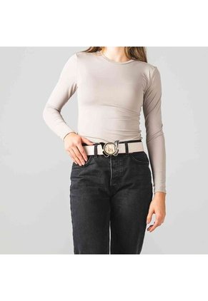 Cinturón Casual Mariposa Monograma Flamenco Beige Cinturón Casual Mariposa Monograma Flamenco Beige Talla M