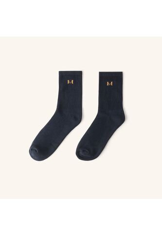 Medias Monocroma Indigo MH Socks Medias Monocroma Indigo MH Socks Mario Hernández