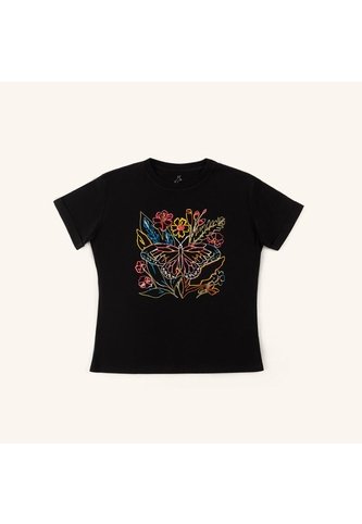 Camiseta Cira Negro Tierra Arriba Mario Hernández