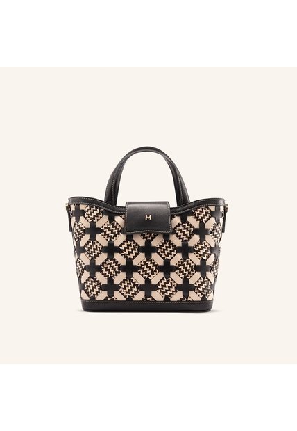 Tote Alas Mini Lino Natural Alma