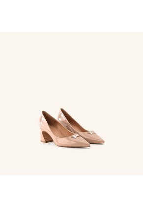 Tacones Alas Nude Charol Glamour Tacones Alas Nude Charol Glamour Talla 35