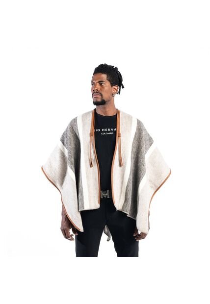 Ruana Boyacense Gris Nobsa Ruana Boyacense Gris Nobsa
