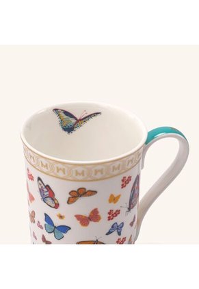 Mug Cosecha Blanco Mariposas MH Mugs Mug Cosecha Blanco Mariposas MH Mugs