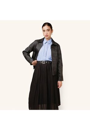 Chaqueta Opalo Negro Jaspeado Portugal Chaqueta Opalo Negro Jaspeado Portugal Talla 4