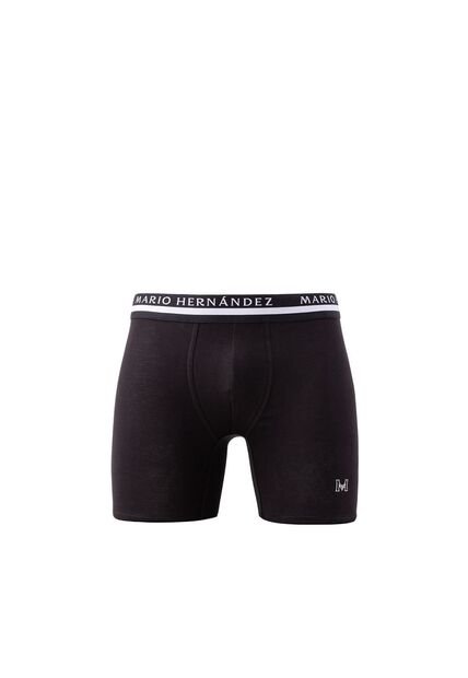 Boxer Algodón Brief Negro Básicos Boxer Algodón Brief Negro Básicos Talla L