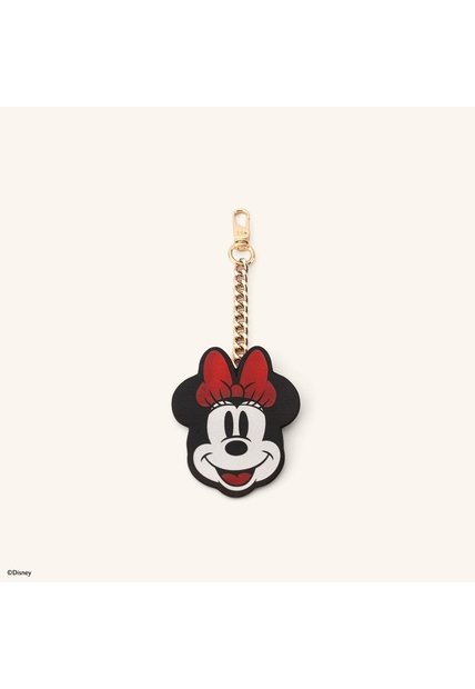 Charm Minnie Negro Rojo