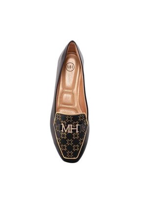 Mocasín Luciana Negro MH Mocs Mocasín Luciana Negro MH Mocs Talla 34