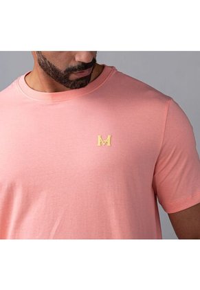 Camiseta Tropical MHonograma Loto Tierra Arriba Camiseta Tropical MHonograma Loto Tierra Arriba Talla L