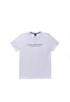 Camiseta Diario Logotipo Blanco Tierra Arriba Camiseta Diario Logotipo Blanco Tierra Arriba Talla M