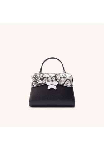 Bolso De Mano Alma Con Cadena Platino Mariposas Bolso De Mano Alma Con Cadena Platino Mariposas Mario Hernández