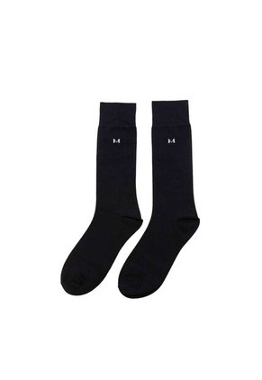 Medias Acanaladas Extrafina Negro MH Socks Medias Acanaladas Extrafina Negro MH Socks