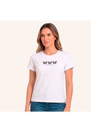 Camiseta Aura Blanco Tierra Arriba