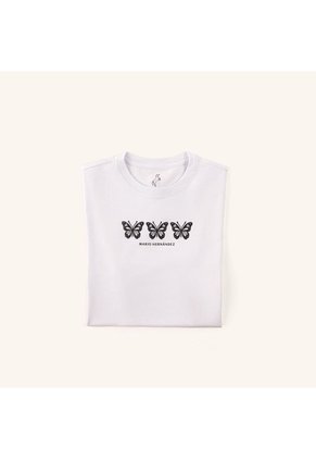 Camiseta Aura Blanco Tierra Arriba