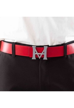 Cinturón Casual Monograma Doble Faz Negro Cayena Cinturón Casual Monograma Doble Faz Negro Cayena Talla S