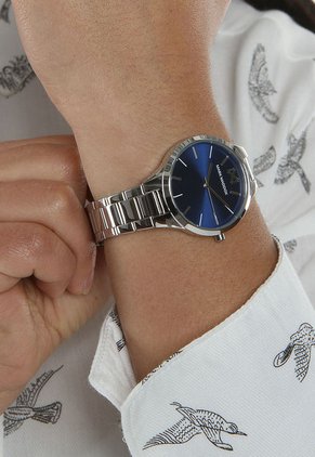 Reloj Plateado-Azul Mark Maddox