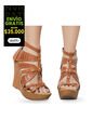 Sandalias Fashion Girl Adulto Femenino Camel Marketing Personal 84574 de Marketing Personal