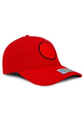 Gorra Marvel Spiderman Original Roja Tono A Tono Talla Adulto Oc Caps