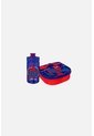 Set De Porta, Cubierto Y Botella Spider-man Para Niño U de Marvel