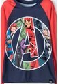 Camiseta De Baño Marvel Manga Larga Rojo Y Azul Para Niño 8 de Marvel