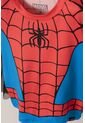 Pijama De Spider- Man Azul, Roja Y Negra De Manga Larga Para Niño 2T A 5T 3T de Marvel