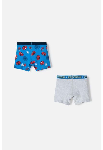 Pack X2 Boxer De Spiderman Multicolor Para Niño 10