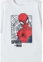 Camiseta De Spiderman Manga Corta Blanco Para Niño 4 de Marvel